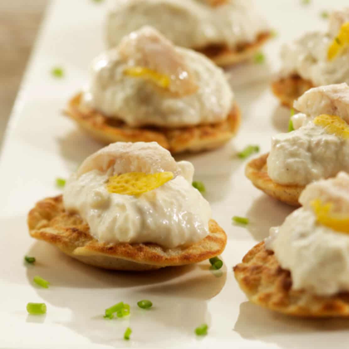 Blini met paling
