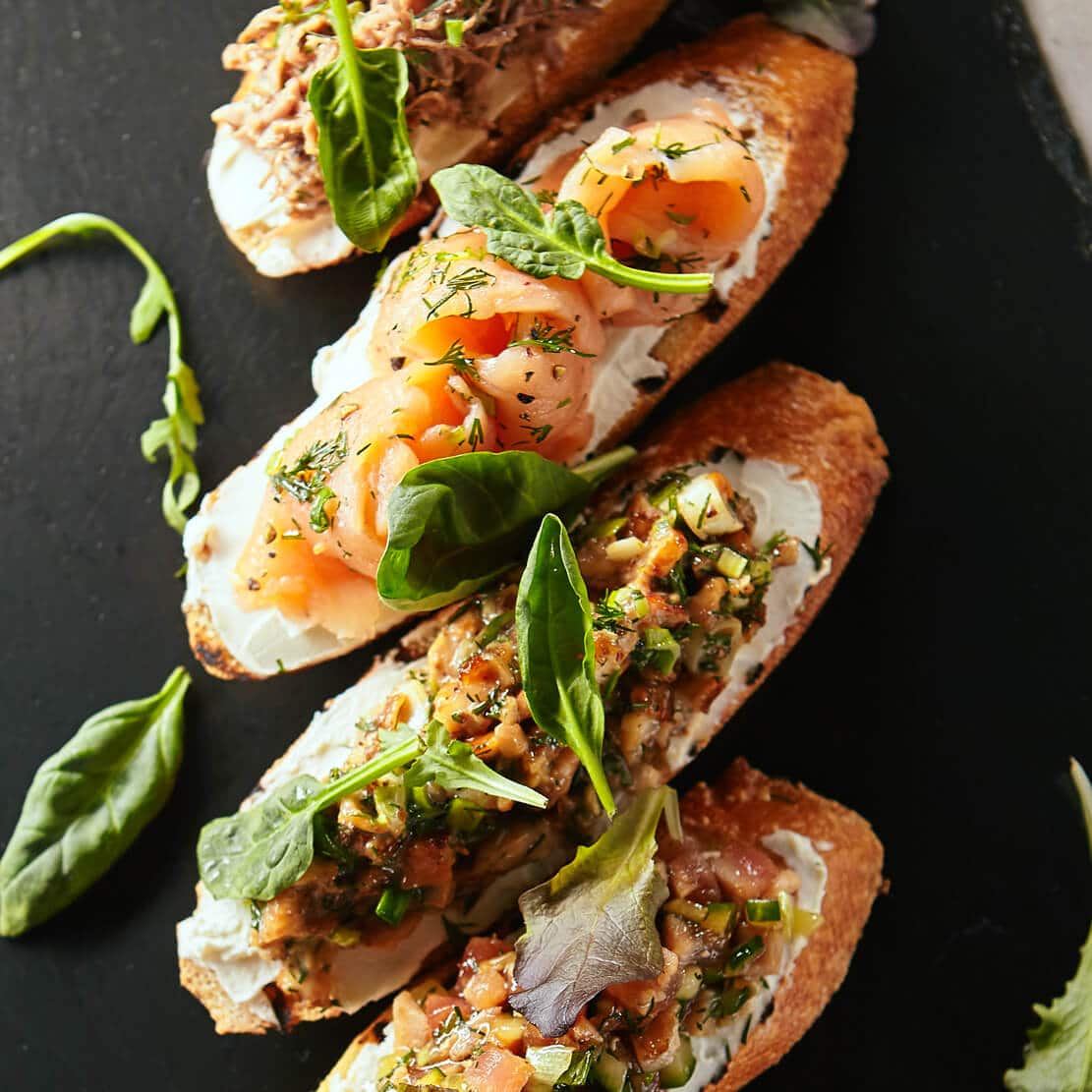 Bagel met gerookte paling paasrecept