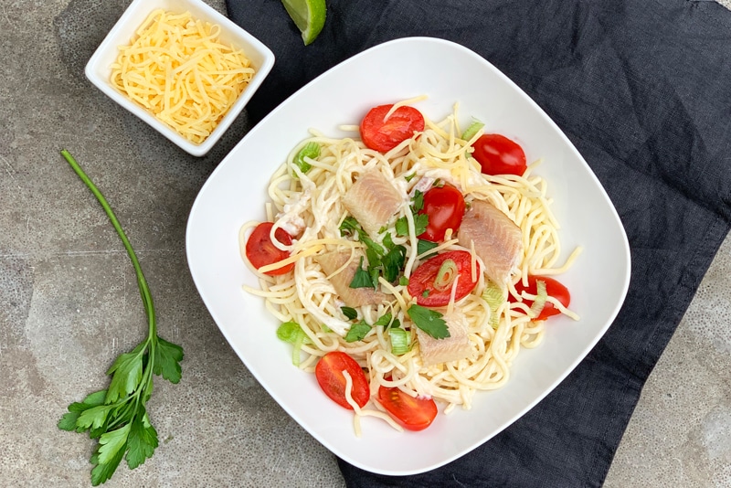 Pasta met paling