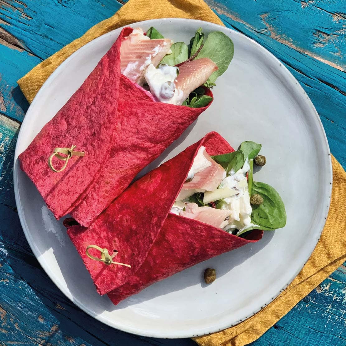 Bagel met gerookte paling paasrecept